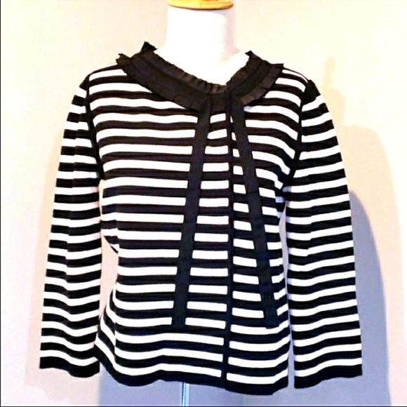 J. Crew Jackets & Blazers - J. Crew Striped Jacket S